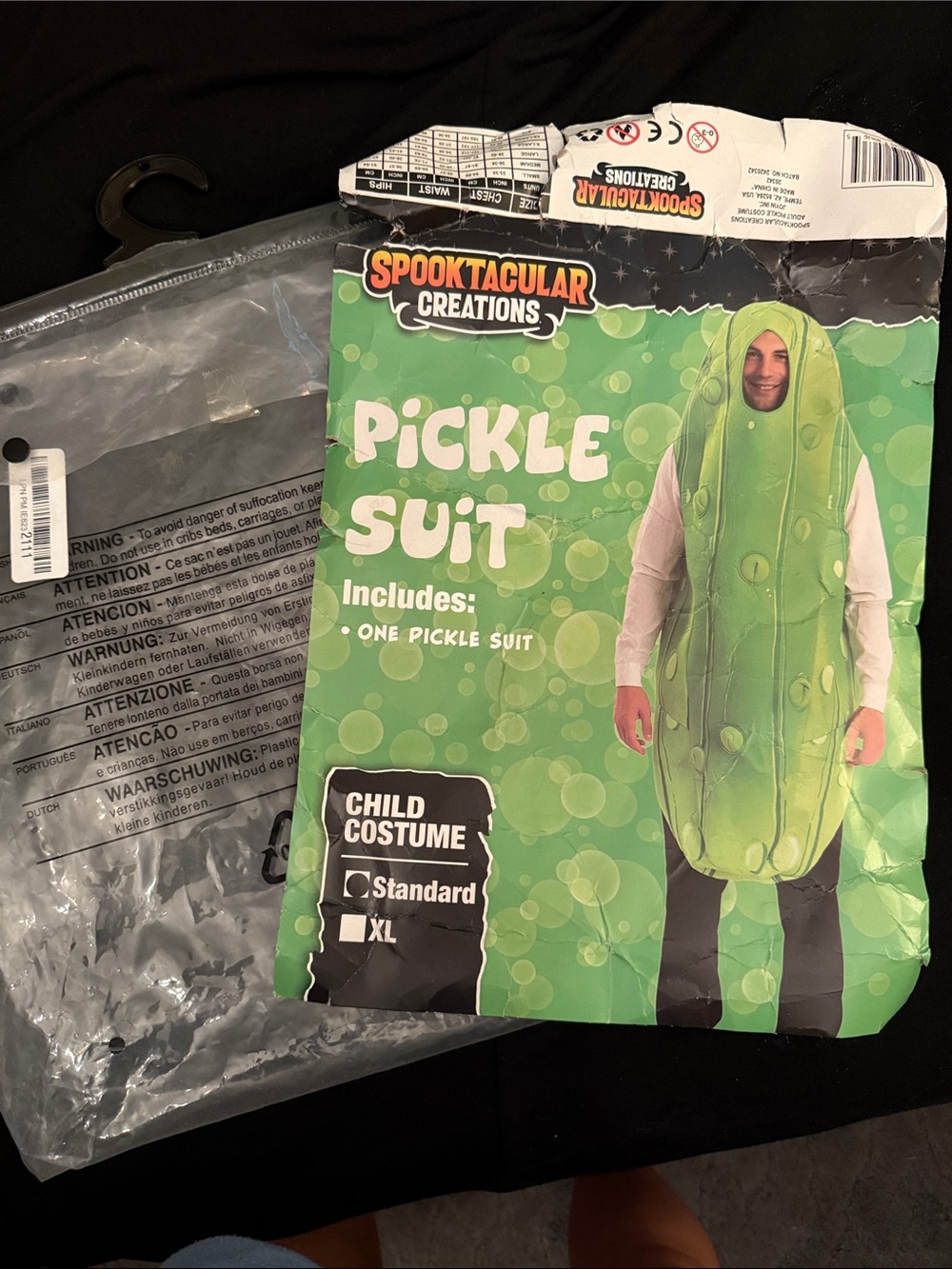 Green Pickle Suit - Adult/Teen Costume